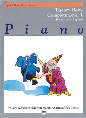 Alfred's Basic Piano Library Theory 1 (Later Beginner)
