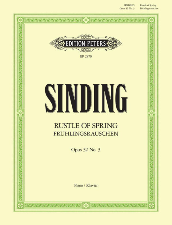 Fruhlingsrauschen Op.32/3