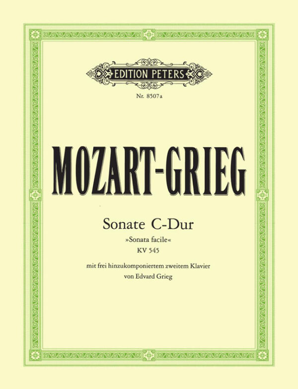 Sonata in C major Sonata facile K545