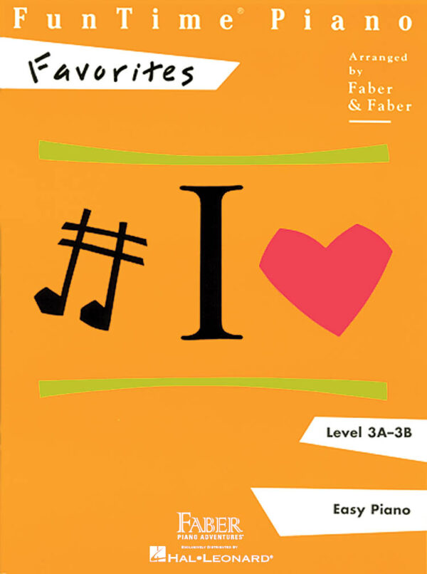 Piano Adventures FunTime Piano Favorites Level 3A-3B