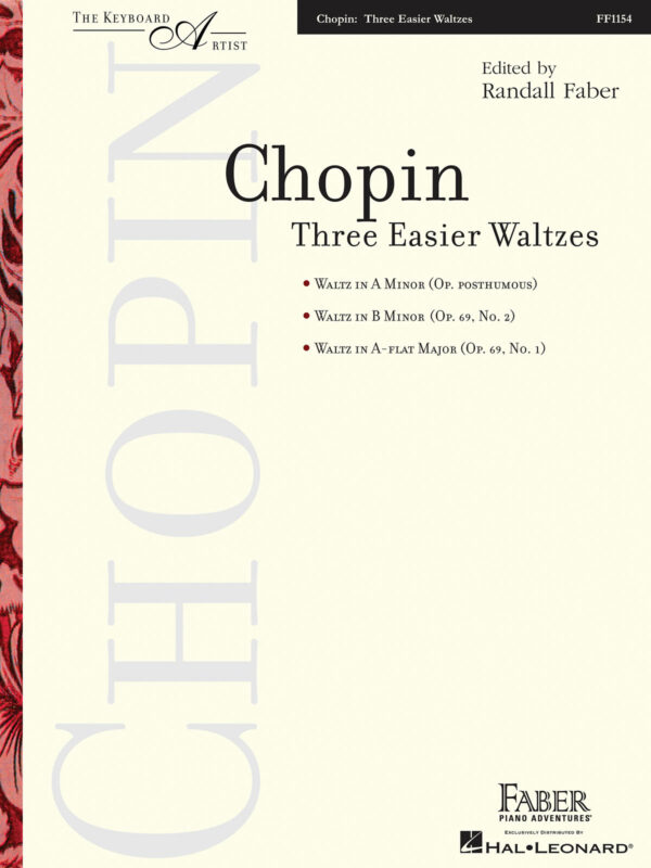 Piano Adventures Three Easier Waltzes