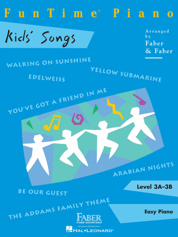 Piano Adventures FunTime Piano Kids' Songs Level 3A-3B