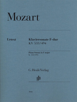 Piano Sonata in F major K. 533/494 - Mozart