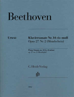 Piano Sonata no. 14 in C sharp minor - Beethoven