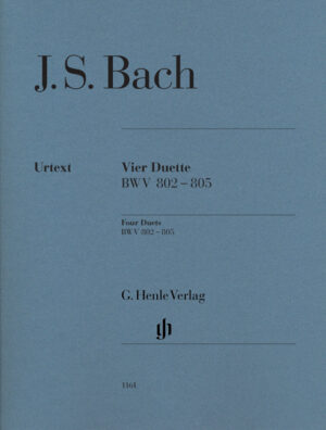 JS Bach Four Duets BWV 802-805  - Without fingering