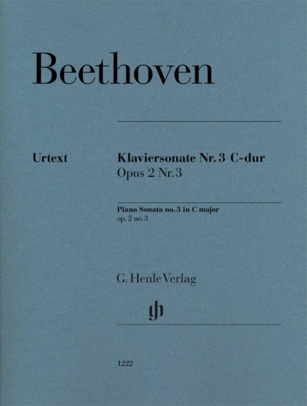 Piano Sonata No. 3 in C Major - Beethoven