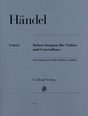 Seven Sonatas For Violin And Basso Continuo