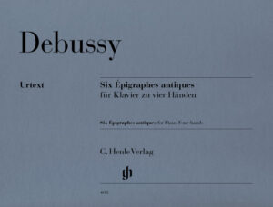 Six Epigraphes Antiques - Piano Duet - Debussy