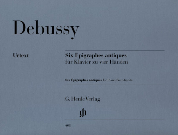 Six Epigraphes Antiques - Piano Duet - Debussy