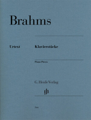 Piano Pieces - Brahms