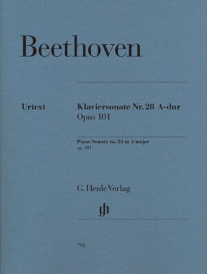 Piano Sonata No. 28 In A Major Op. 101 - Beethoven