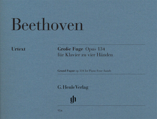 Grand Fugue Op.134 - Piano Four-Hands - Beethoven