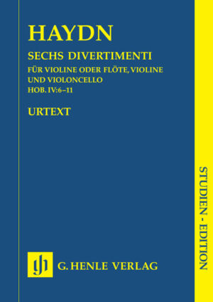 Six Divertimenti For Violin -