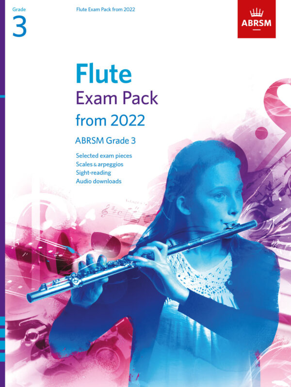 ABRSM Flute Exam Pack 2022-2025 Grade 3