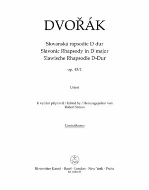 Slavonic Rhapsody No.1 in D major Op.45 (Bass)