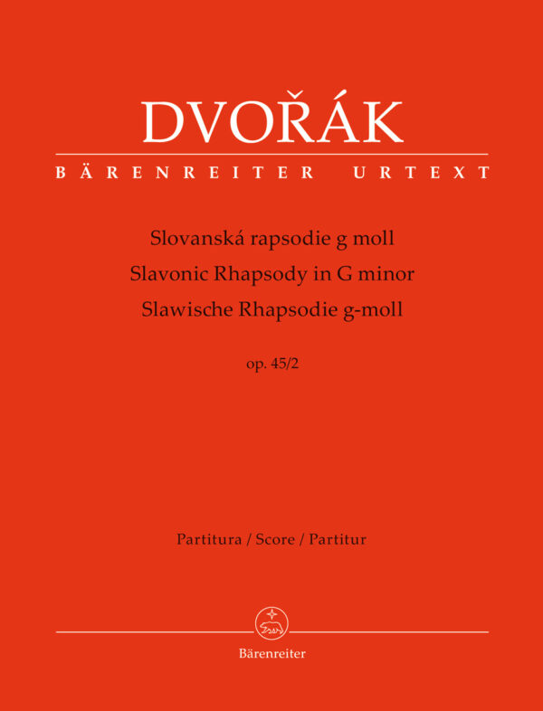 Slavonic Rhapsody In G Minor Op.45/2 (Full Score)