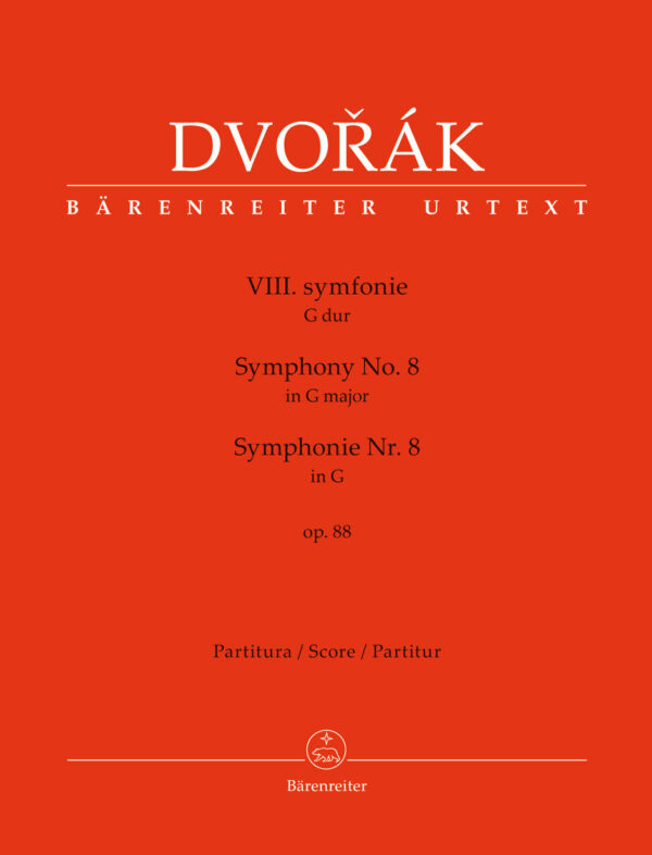 Dvorak Symphony No.8 In G Op.88 (Full Score)