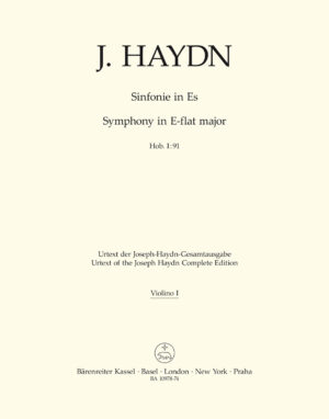 Symphony Nr. 91 E-flat major Hob. I:91