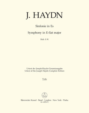 Symphony Nr. 91 E-flat major Hob. I:91