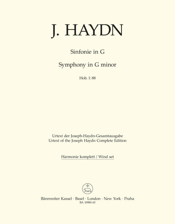 Symphony No.88 in G major Hob.I