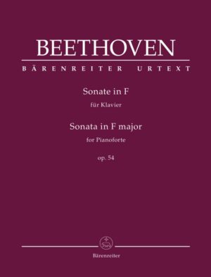 Sonata In F Major Op. 54
