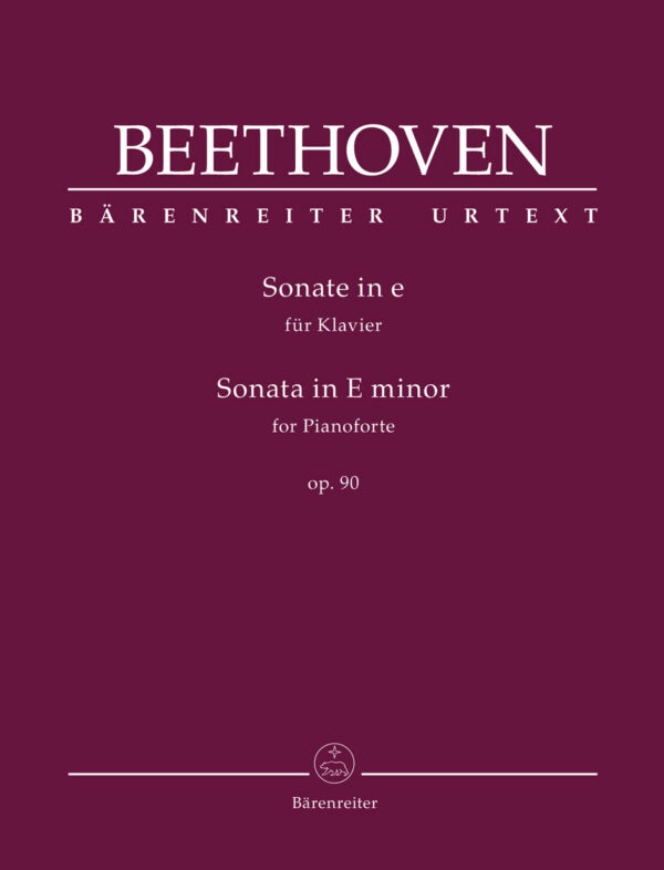 Sonata In E Minor Op. 90