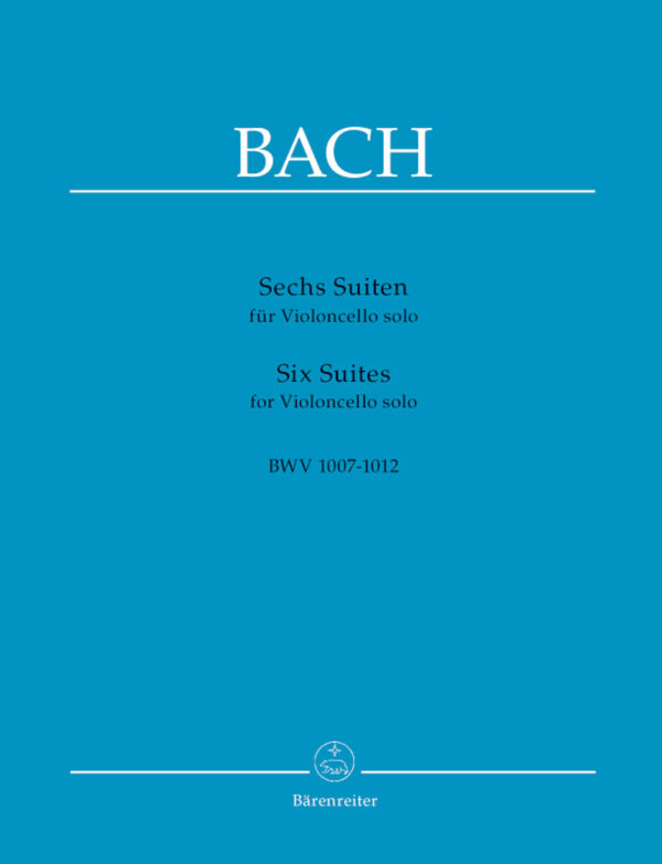 Six Suites For Cello Solo BWV 1007-1012 (Barenreiter)