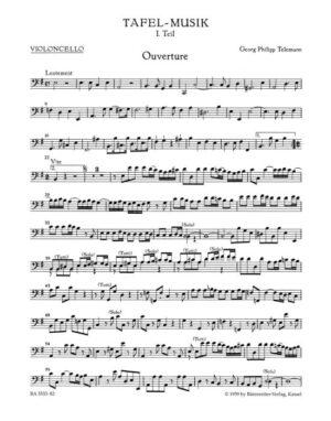 Overture and Conclusion in E minor TWV 55