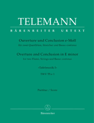 Overture and Conclusion in E minor TWV 55