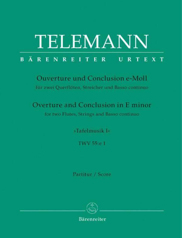 Overture and Conclusion in E minor TWV 55