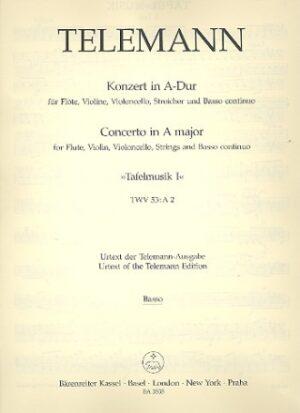 Konzert in A-Dur - Concerto In A Major TWV 53