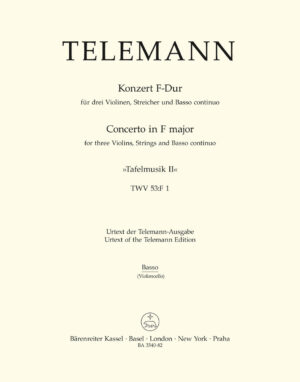 Konzert in F-Dur - Concerto in F major TWV 53:F1