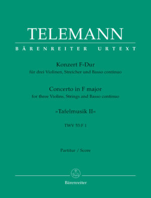 Konzert in F-Dur - Concerto in F major TWV 53:F1