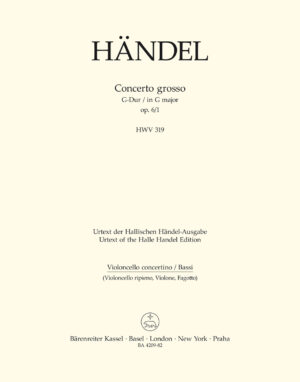 Concerto Grosso In G Major Op.6 No.1