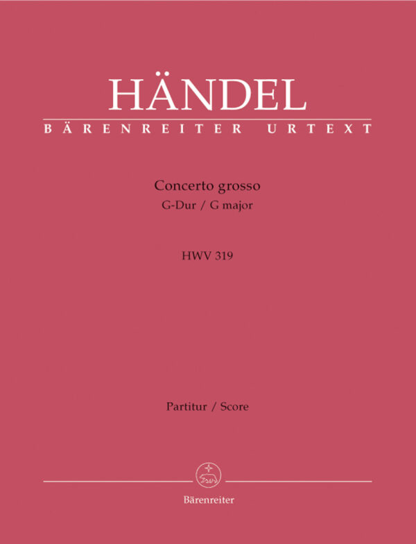 Concerto Grosso In G Major Op.6 No.1