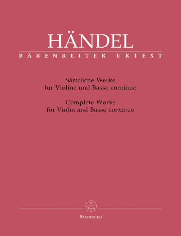 Complete Works for Violin & Basso continuo.