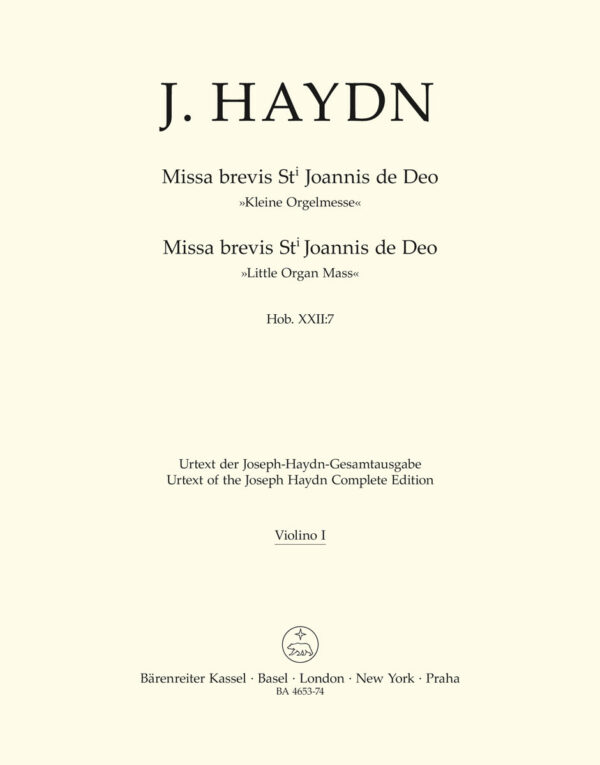 Missa Brevis Sancti Joannis De Deo