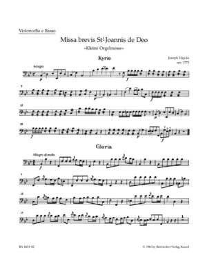 Missa Brevis Sancti Joannis De Deo
