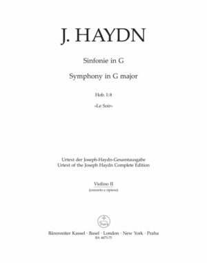 Symphony No.8 In G Major Hob.I