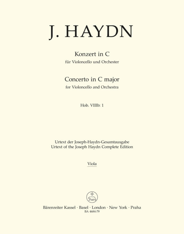 Cello Concerto No.1 In C Hob.VIIb