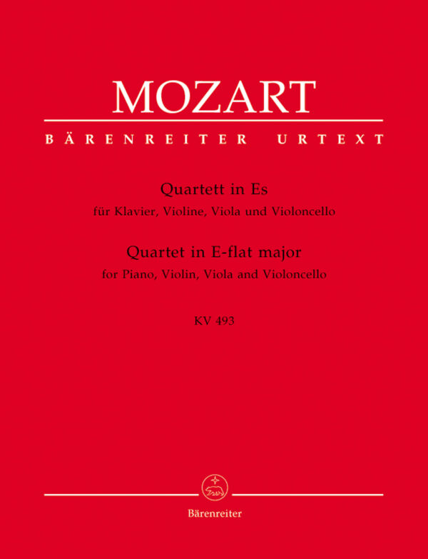 Piano Quartet No.2 In E-Flat KV493