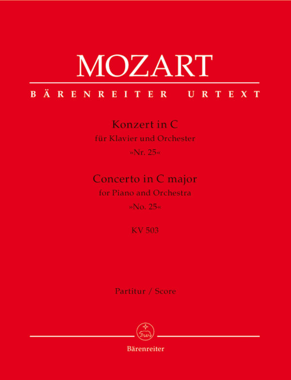 Piano Concerto No.25 In C K.503