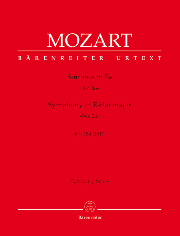 Symphony No.26 In E-Flat, K.184