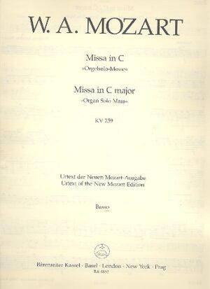 Missa In C Major K.259