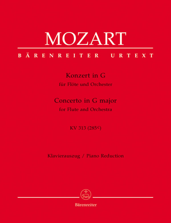 Concerto In G For Flute Kv.313
