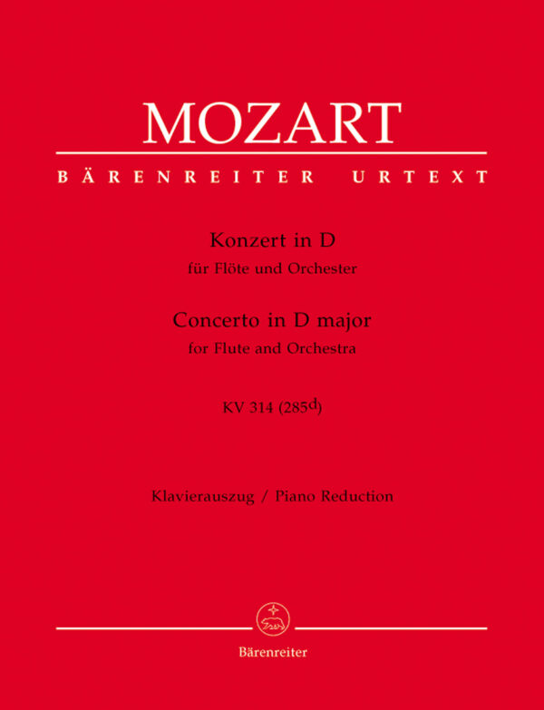 Flute Concerto In D K.314
