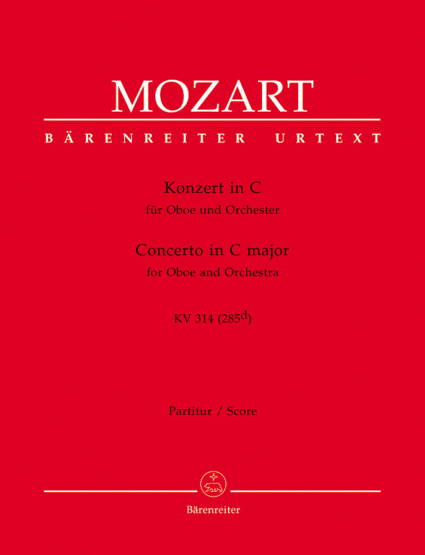 Oboe Concerto In C K.314