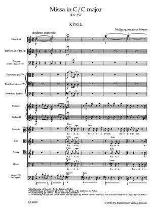 Missa in C major K.257