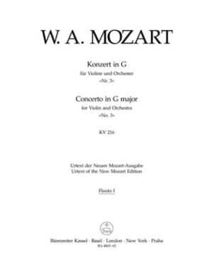 Violin Concerto No.3 In G K.216