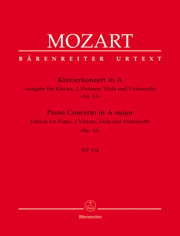 Piano Concerto No. 12 in A Major K.414